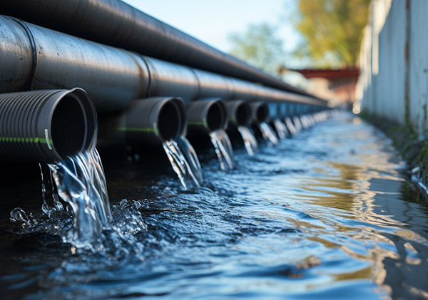 Pipeline de drainage