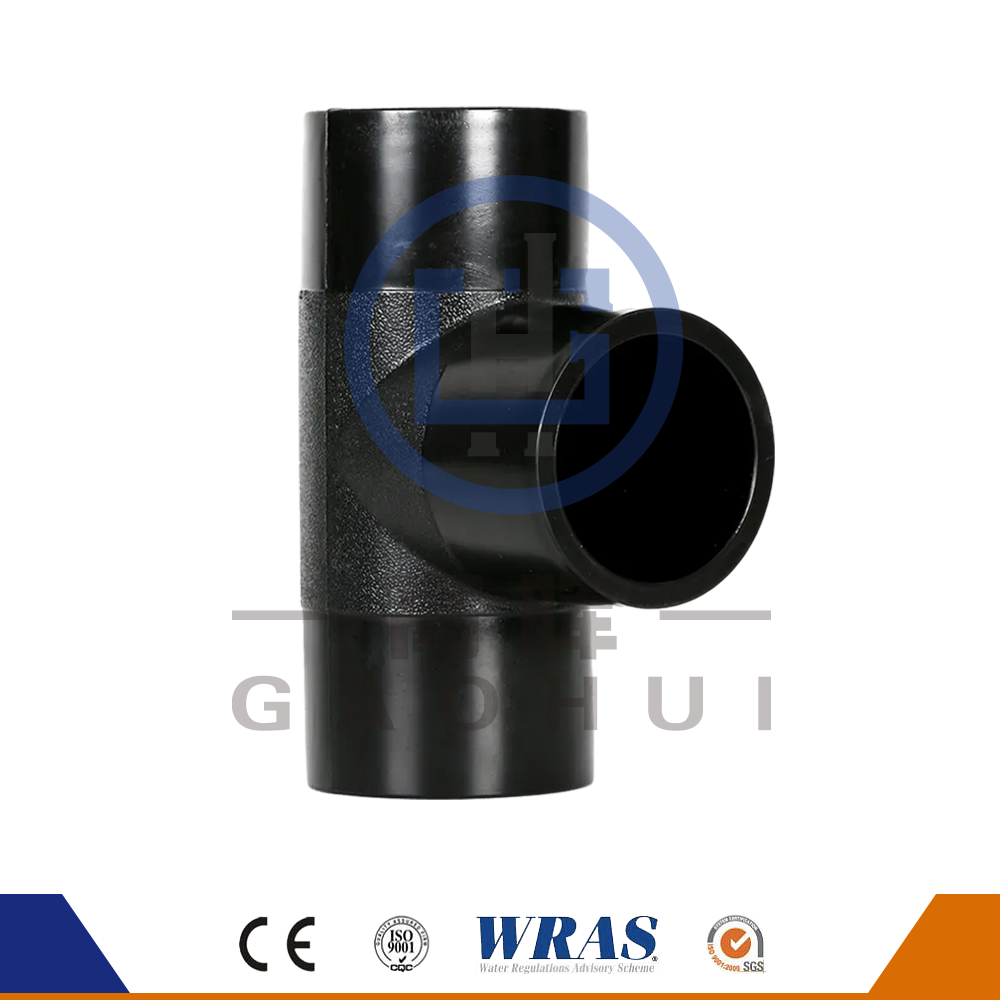 HDPE Fusion moulée de fusion TEE Equal pour le transfert des eaux usées d'alimentation en eau drainage