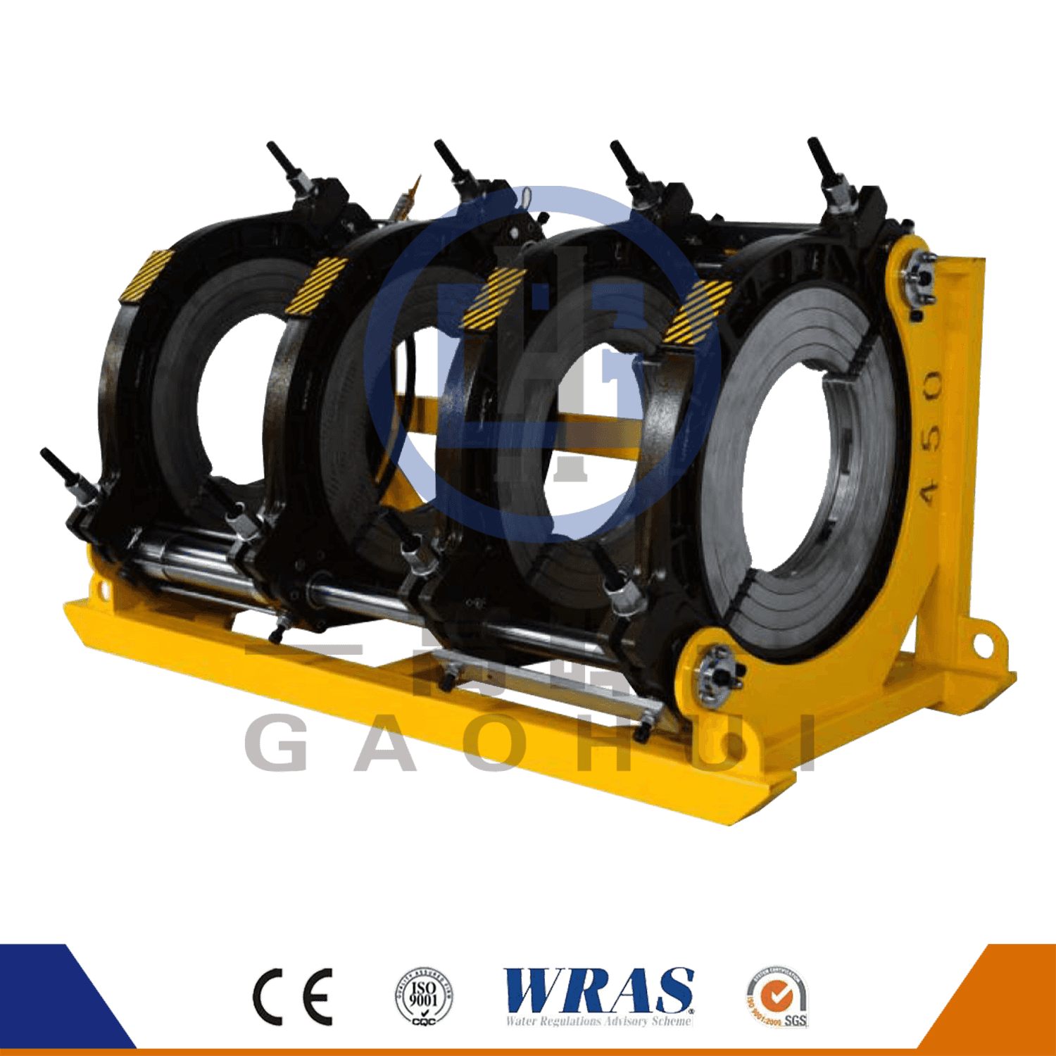 450 HYDRAULIC SEMI-Automatique Fusion de chaleur Fusion HDPE Machine de soudage