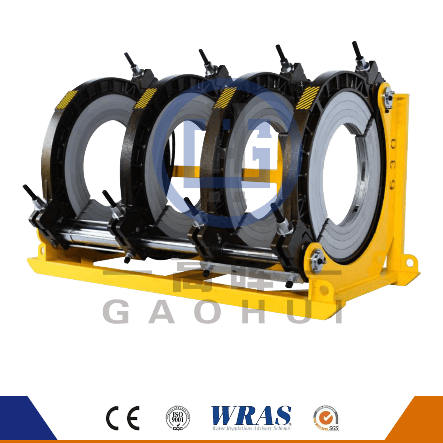 630 HDPE Pipe Hydraulic Semi-automatique Machine de soudage à fusion