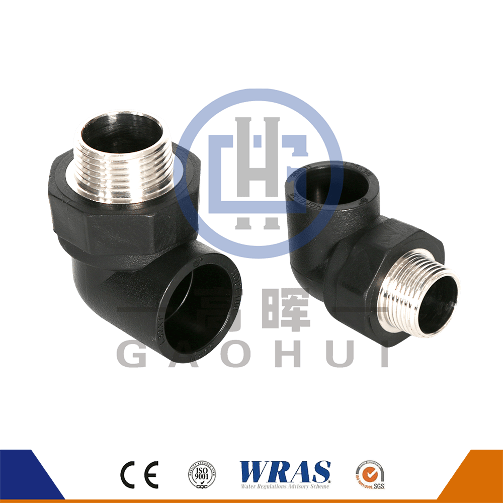 Coude de fil masculin HDPE