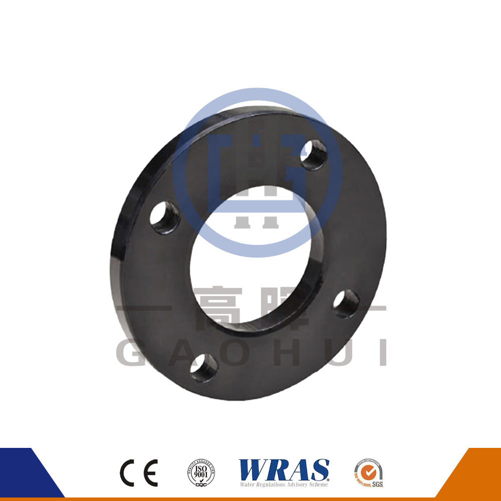 Anneau de support de plaque de bride en acier pour tuyau HDPE et raccord